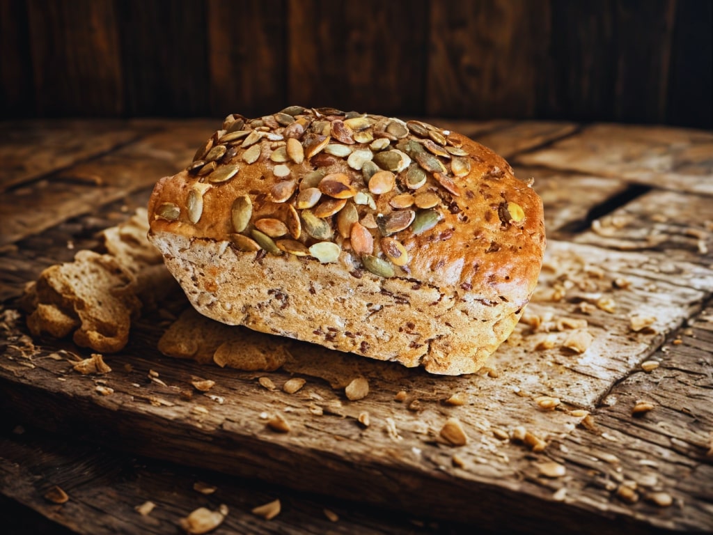 Chleb żytni stryszowski z ziarnami