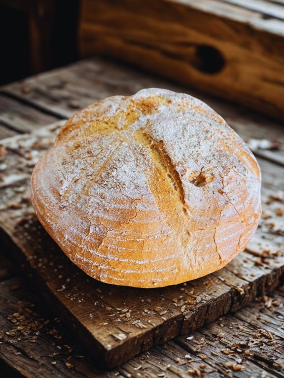 Chleb żytni o obniżonej zawartości drożdzy