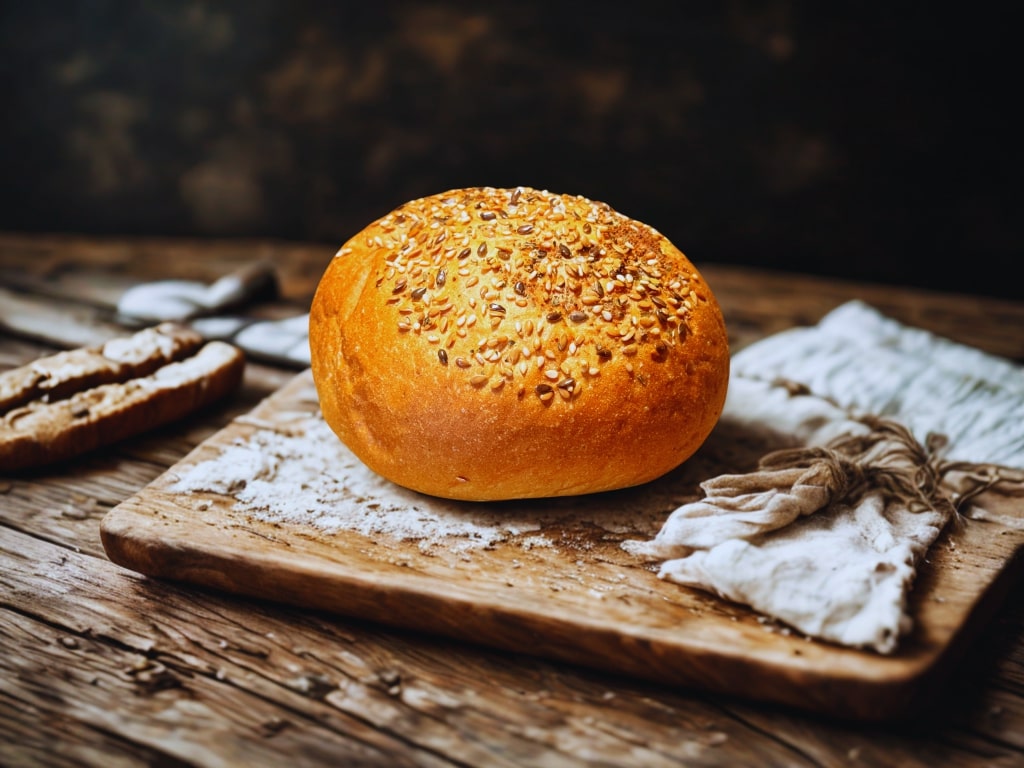 Bułka hamburgerowa włoska