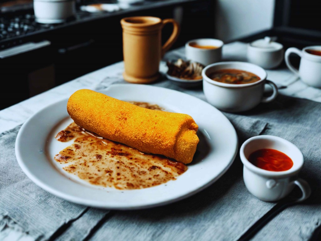 Krokiet z kapustą i grzybami