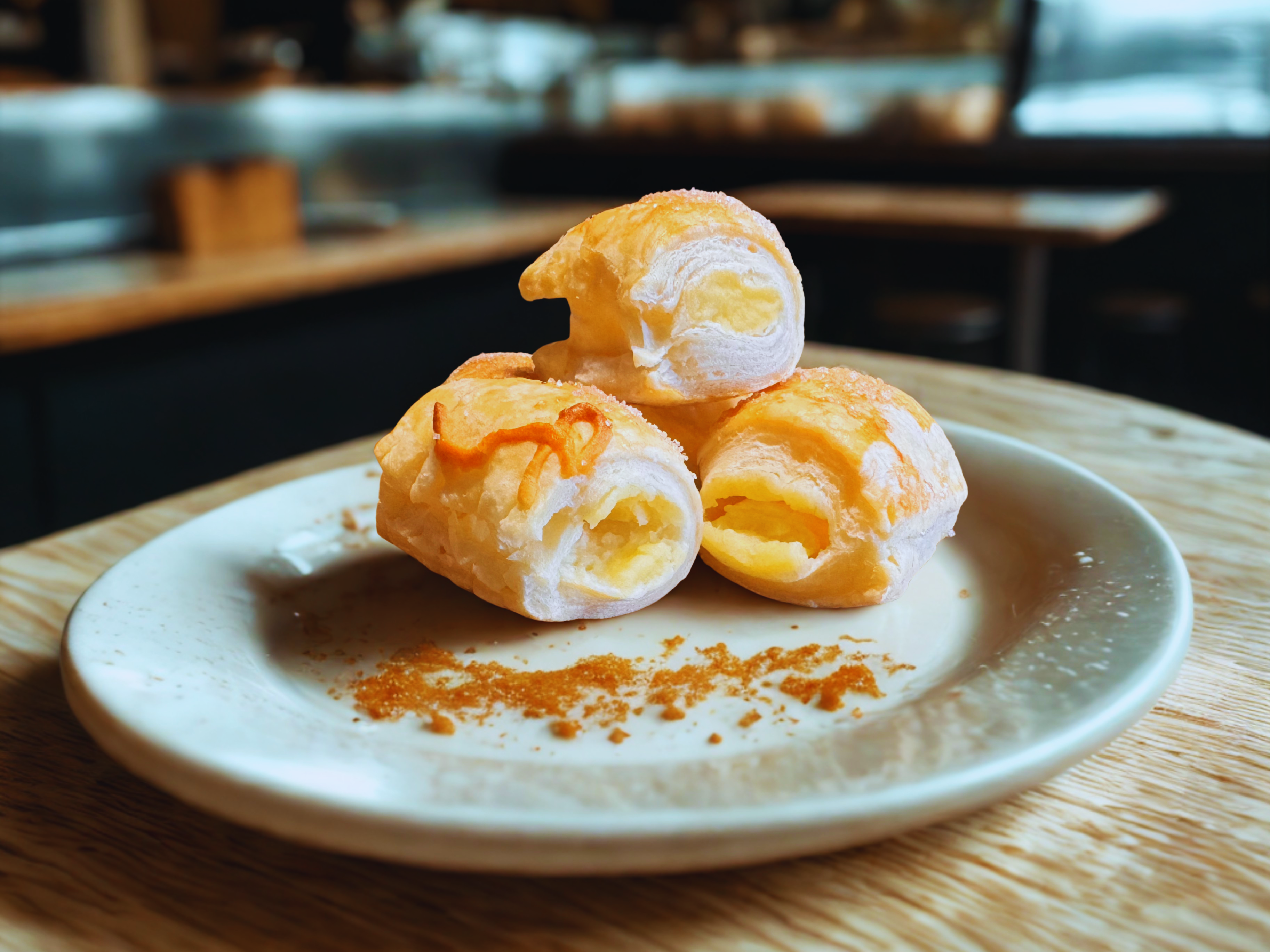 Grzebyki półfrancuskie z serem